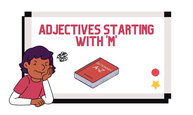 Adjectives starting with M word list